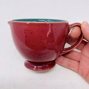 Denby England Harlequin Footed Creamer Dish 6oz